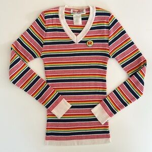 Y2K Replay rib knit top